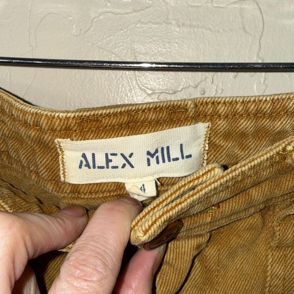 Alex Mill Phoebe Painter Pants in a golden brown wash size 4. - Picture 6 of 11